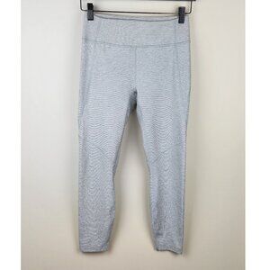Outdoor Voices Heather Gray Athletic Ankle Leggings sz S